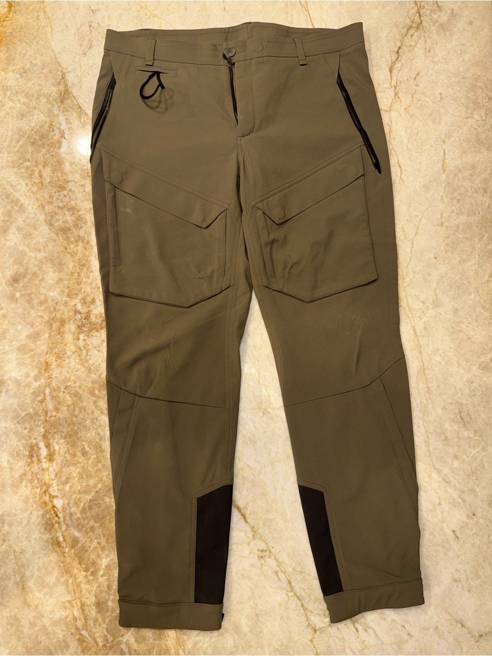 Vollebak 100 Year Trousers Khaki Tan Earth Fireproof Technical Survival Cargo